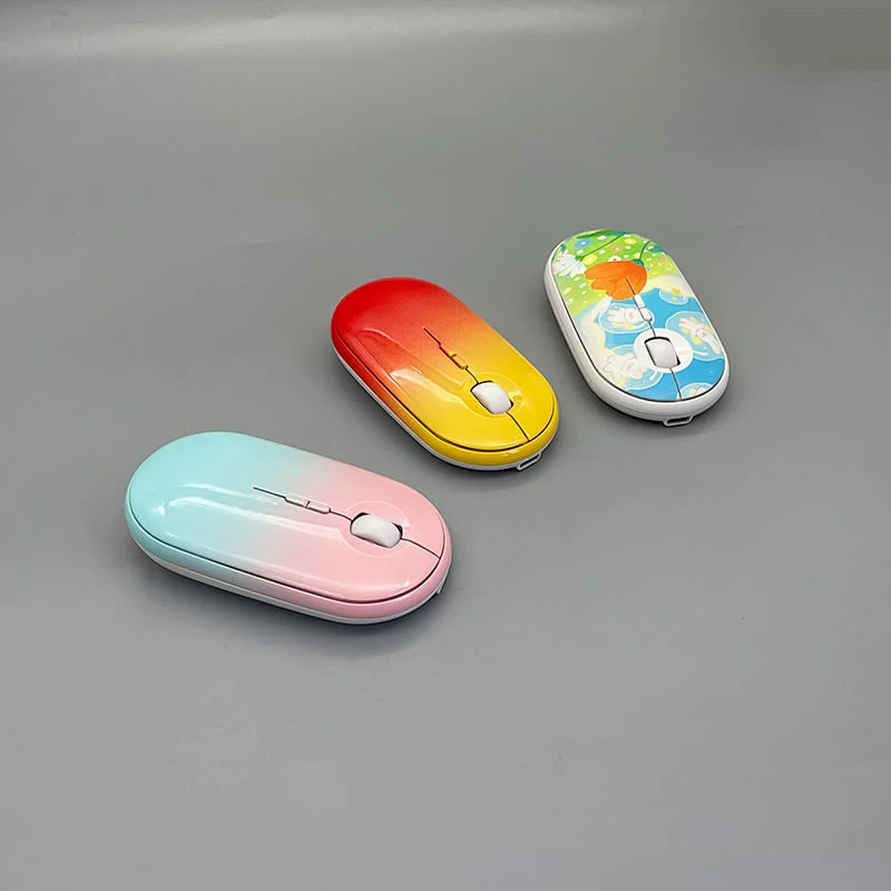 Type C Rechargable 2.4G wireless & bluetooth Mouse